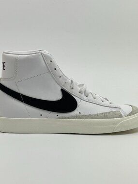 Nike Women's Blazer Mid 77 Vintage 'White Black' CZ1055-100 size 12
